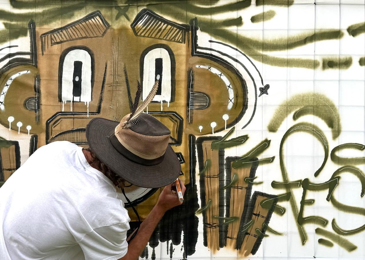Spiritfest 2025 Live Art Canvas